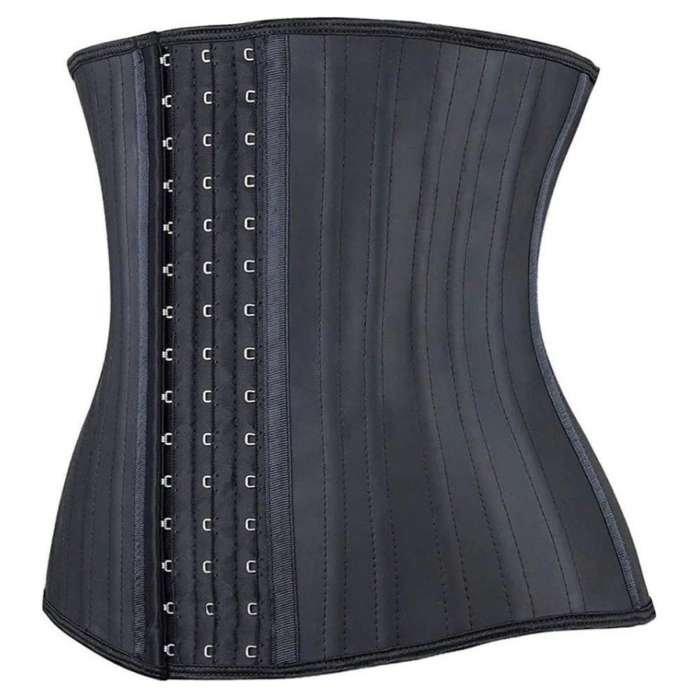 Steel Bone Latex Waist Trainer – 25 Bones for Maximum Shaping