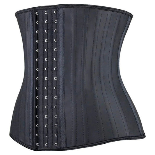 Steel Bone Latex Waist Trainer – 25 Bones for Maximum Shaping