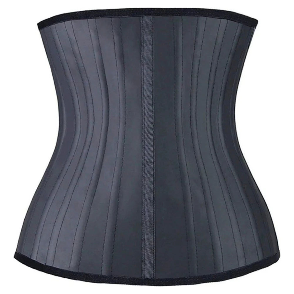 Steel Bone Latex Waist Trainer – 25 Bones for Maximum Shaping