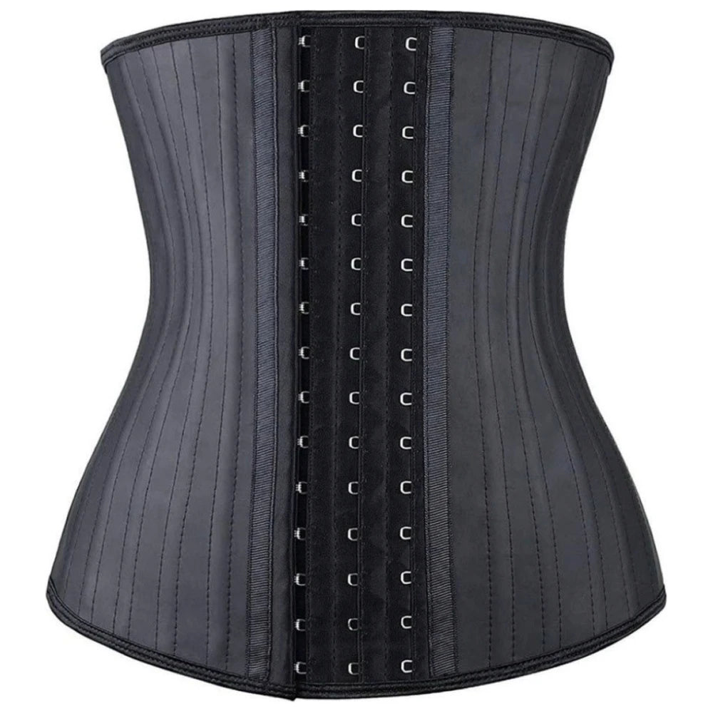 Steel Bone Latex Waist Trainer – 25 Bones for Maximum Shaping