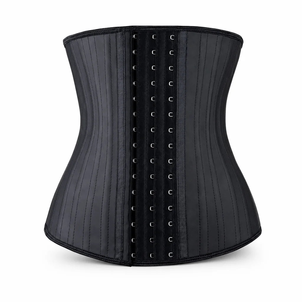 Steel Bone Latex Waist Trainer – 25 Bones for Maximum Shaping