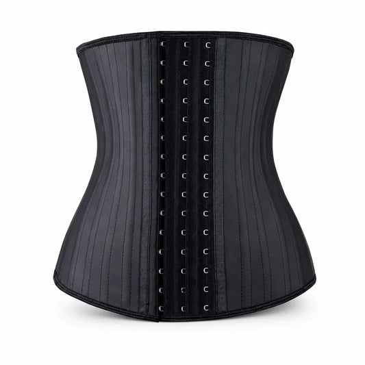 Steel Bone Latex Waist Trainer – 25 Bones for Maximum Shaping