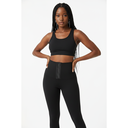 High-Waist Tummy Control Corset Leggings