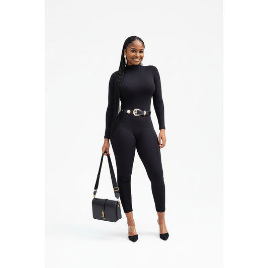 Reversible Zipper Bodyglove Jumpsuit